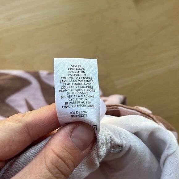 Sanctuary Pink Brown Groovy Patterned High Rise Straight W30 - Picture 5 of 5